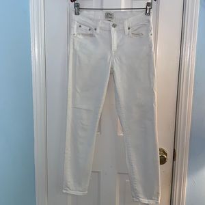 LAST CHANCE! Classic White Skinny Jeans - J. Crew